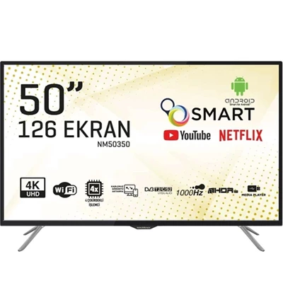 NORDMENDE NM 50F352- 35150 UHD 4 K  ANDROID SMART LED TV